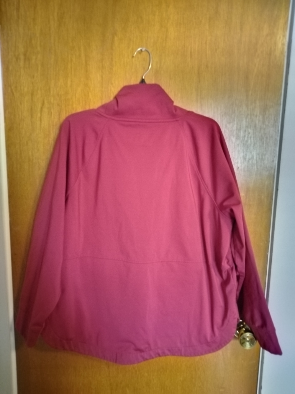 Lou & Grey Women's Pink Funnel Neck Pullover Jacket - Picture 3 of 3